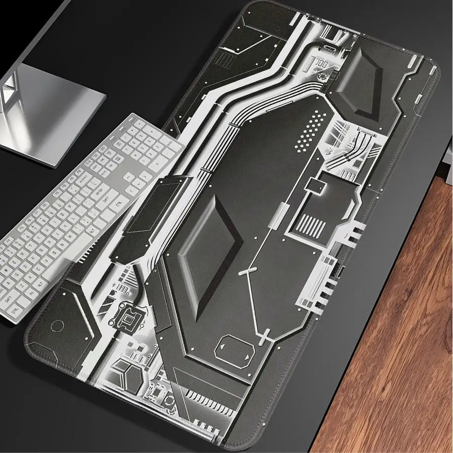rubber Mouse Pad Computer Laptop Pad Desk accessories Keyboard Mouse Pad Game Console Pad office Pad Mechanical Carbon Fiber