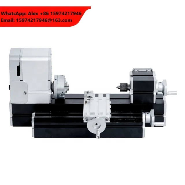 Factory Sale ZRCC01060 Education Toy Metal Mini Lathe Machine DIY Tools Woodworking Craft Mini Machine For Hobbyist
