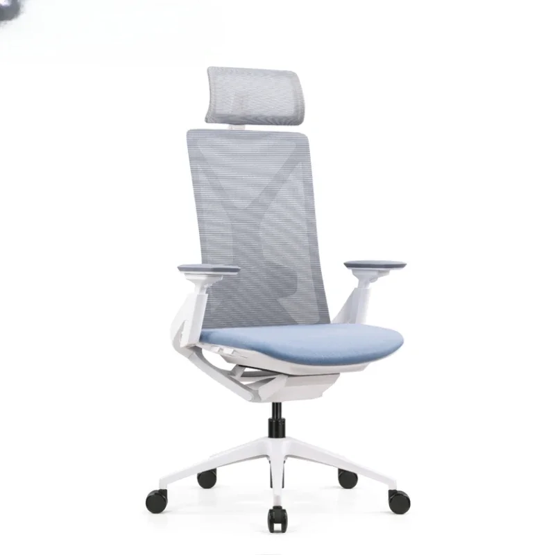 Luxury Comfortable High Back Executive Manager Chair Height Adjustable Mesh Fabric BIFMA Ergonomic Office Chair