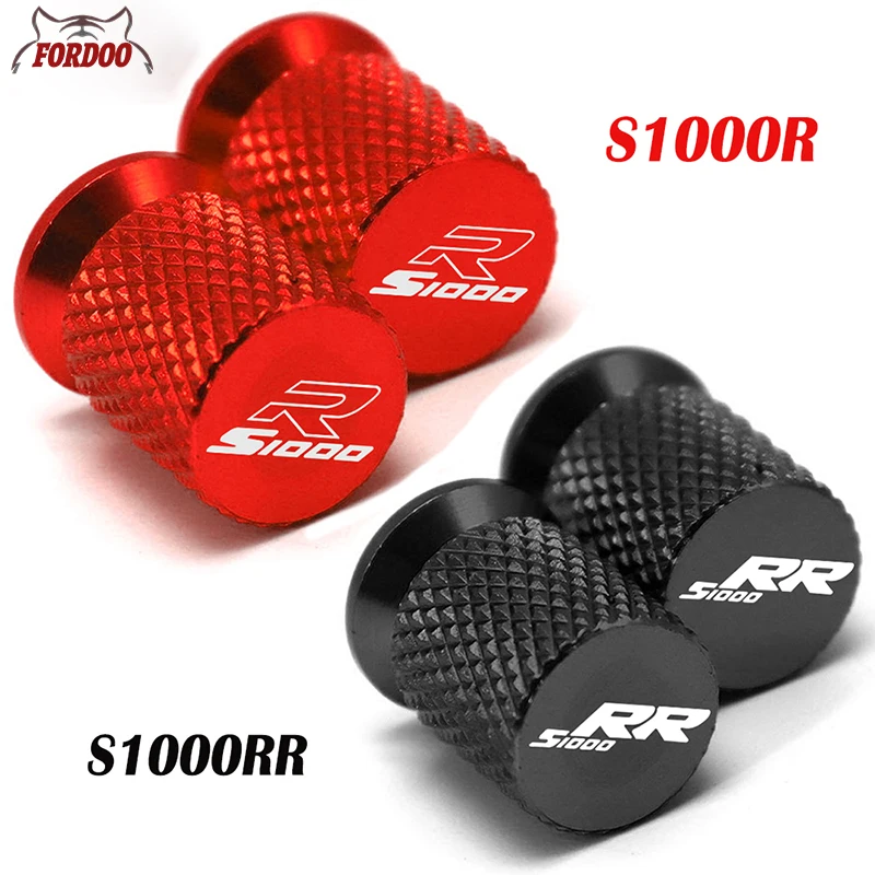 For BMW S1000R S1000RR S1000XR S 1000 R RR XR 2009-2021 2022 2023 Motorcycle Accessories CNC Tire Valve Air Stem Caps Cover Plug