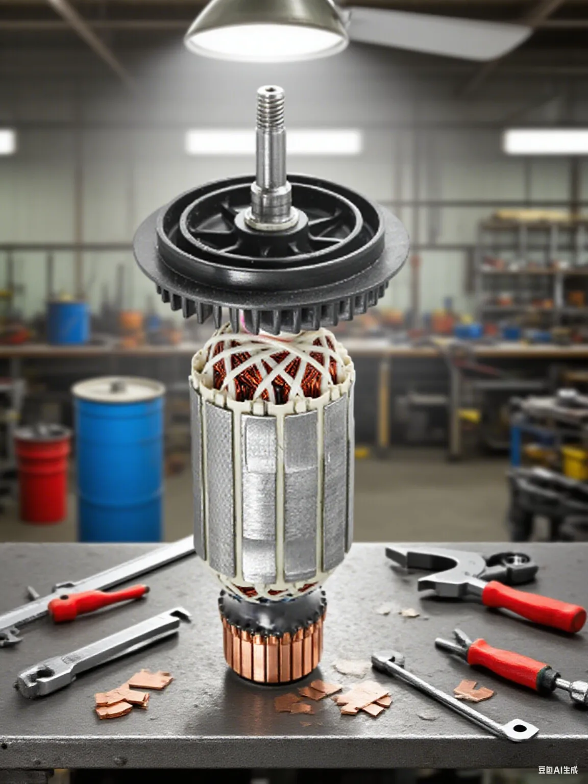 

Для проектов «сделай сам», общая длина 160 мм, роторный якорь для угловой шлифовальной машины Bosch, длина компонентов двигателя 160 мм, металлическая конструкция