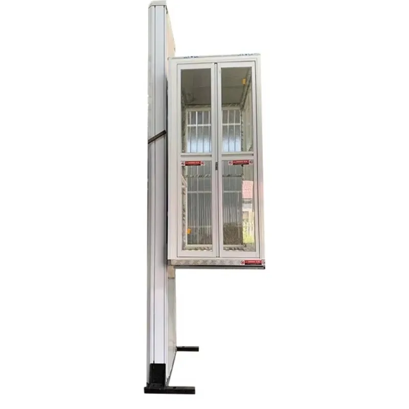 Residential Home Elevator Hydraulic Lift Platform For Disabled Elderly Wheelchair 400kg Loading 3 Floors Indoor Outdoor Use