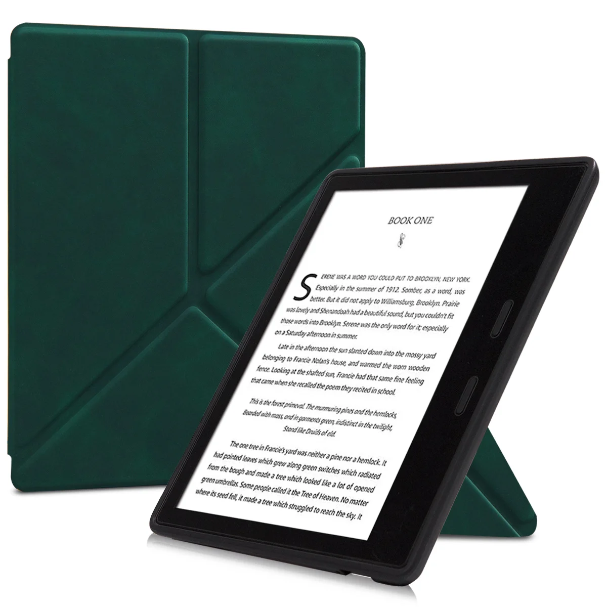 

Case for 7" Kindle Oasis 9th/10th Gen | with Auto Sleep/Wake | 2-Way Origami Stand | Thin & Light | PU Leather Soft Back Cover