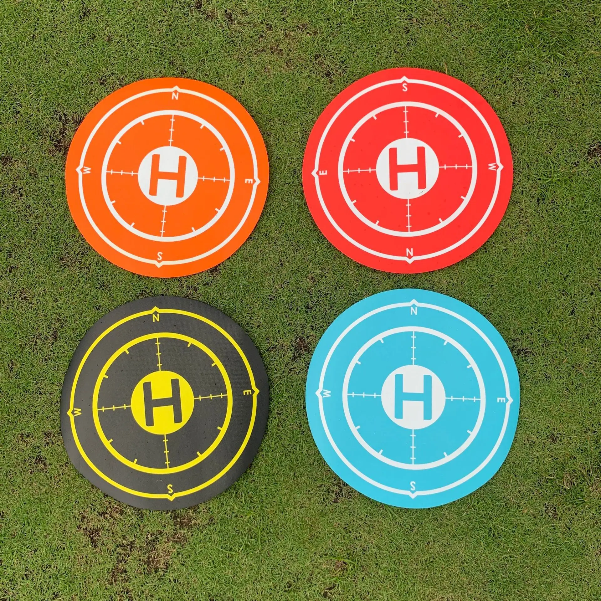 Quadcopters Accessories Universal Foldable Landing Pad RC Dron Mat Quadcopter Parking Apron Lawn Apron Pad Kids Gifts