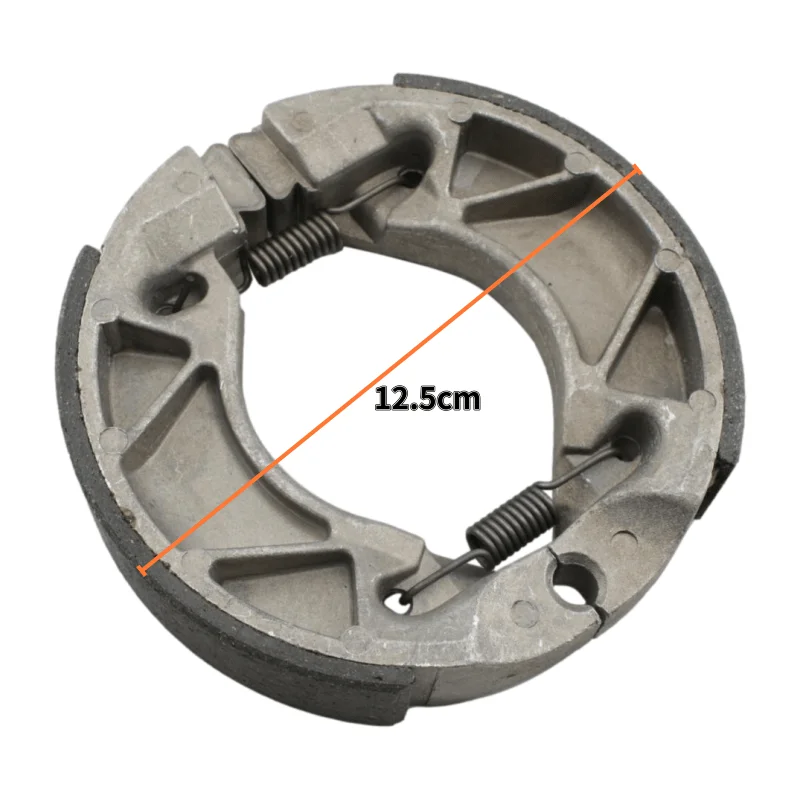 High quality motorbike YBR125 front and rear brake discs brake pads Yamaha JYM125 YBR125 YBR 125 brake spare parts