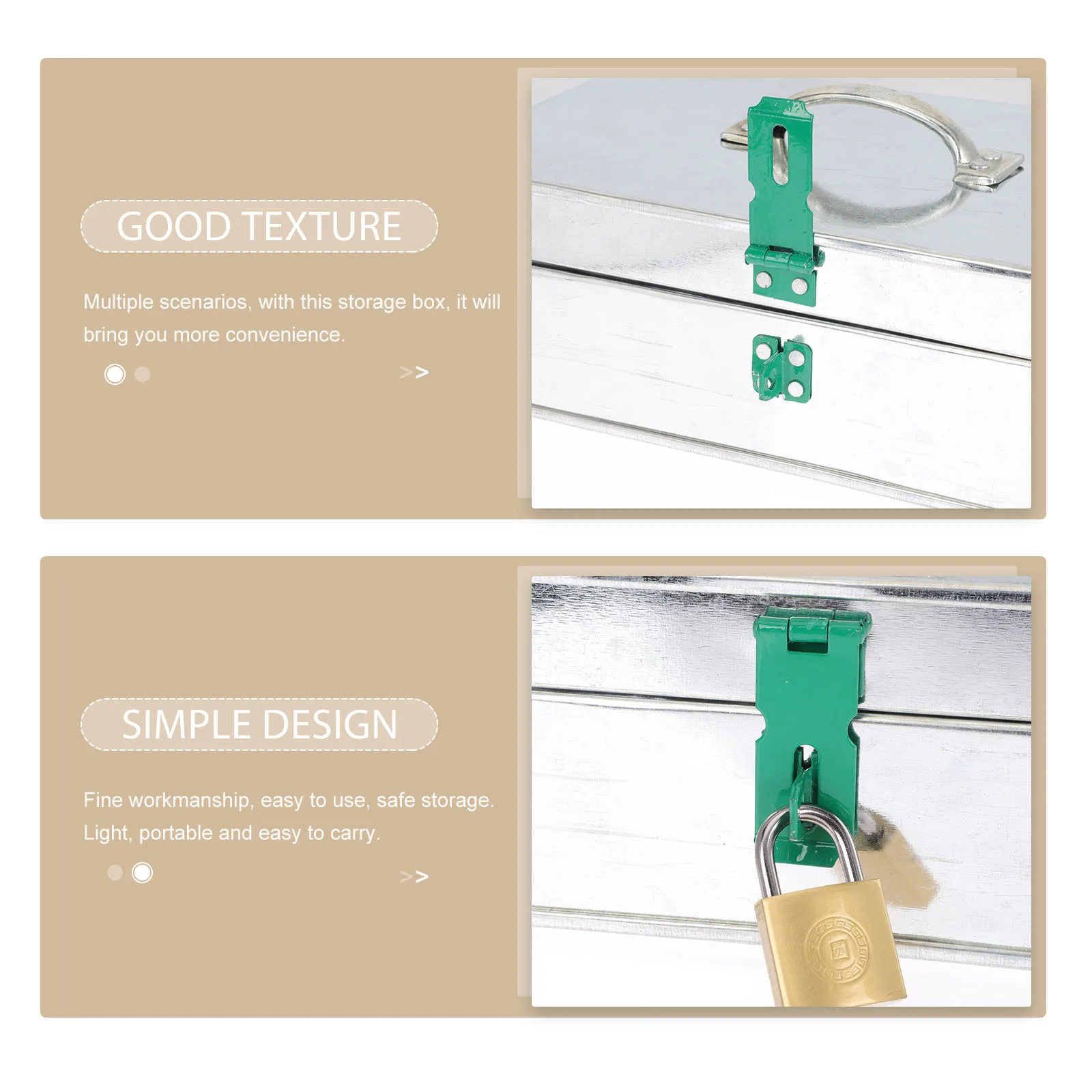 

Прочный ящик для хранения садовых инструментов, железный органайзер, портативная ручка с замком, многофункциональный чехол для садовых инструментов