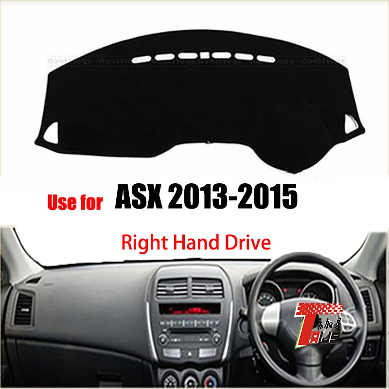 

TAIJS factory Sunshade Protector Suede dashboard cover for ASX 2013-2015 Right hand drive hot selling