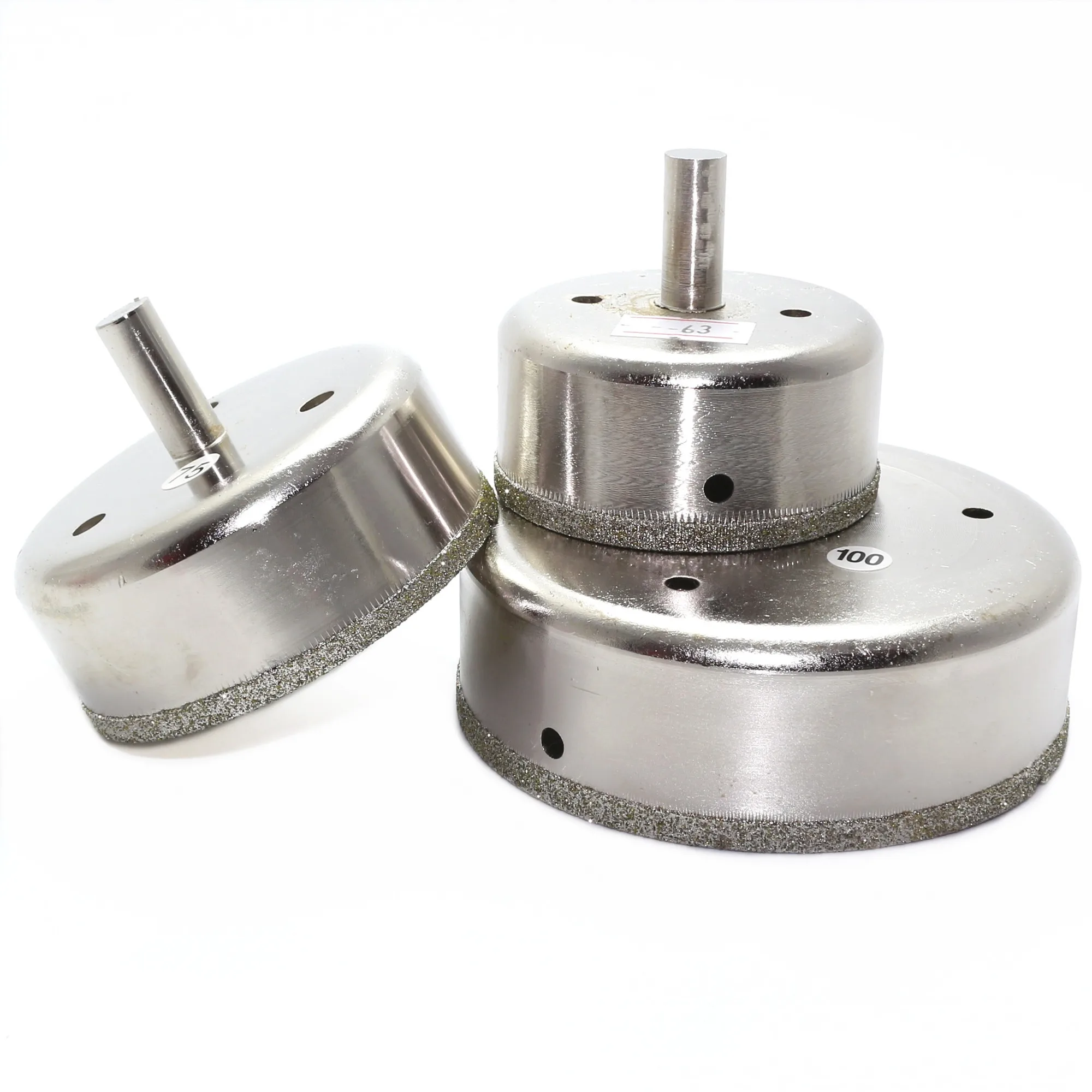 

Корончатые сверла с алмазным покрытием 41-100 мм для стеклянной каменной плитки, керамического мрамора