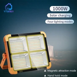 12500mah Portable solar lantern LED Tent Light Rechargeable Lantern Emergency Night Market Light Outdoor Camping Bulb Lamp