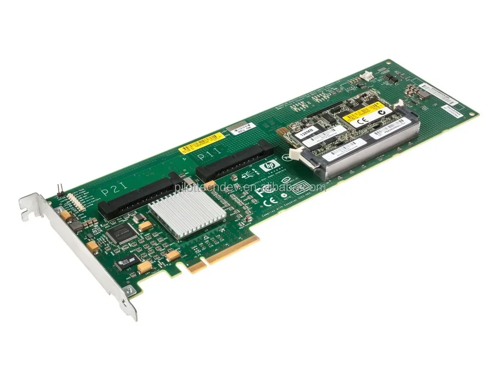 412799-001 Smart Array E200 PCIe X4 SAS RAID Controller Card + 128MB Cache