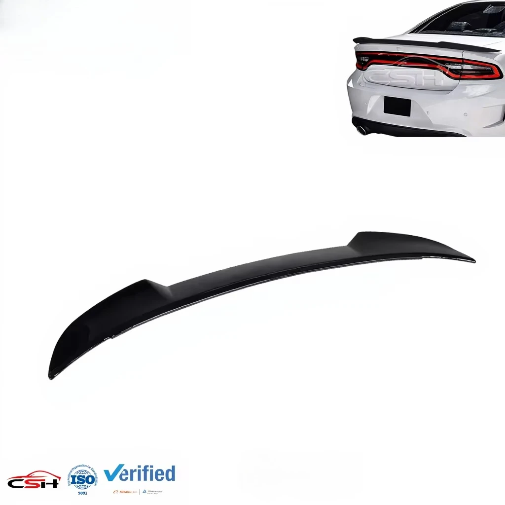

ABS Chrome Finish Rear Spoiler Wing for Charger LD 2011-2021 SRT Style Trunk Lid