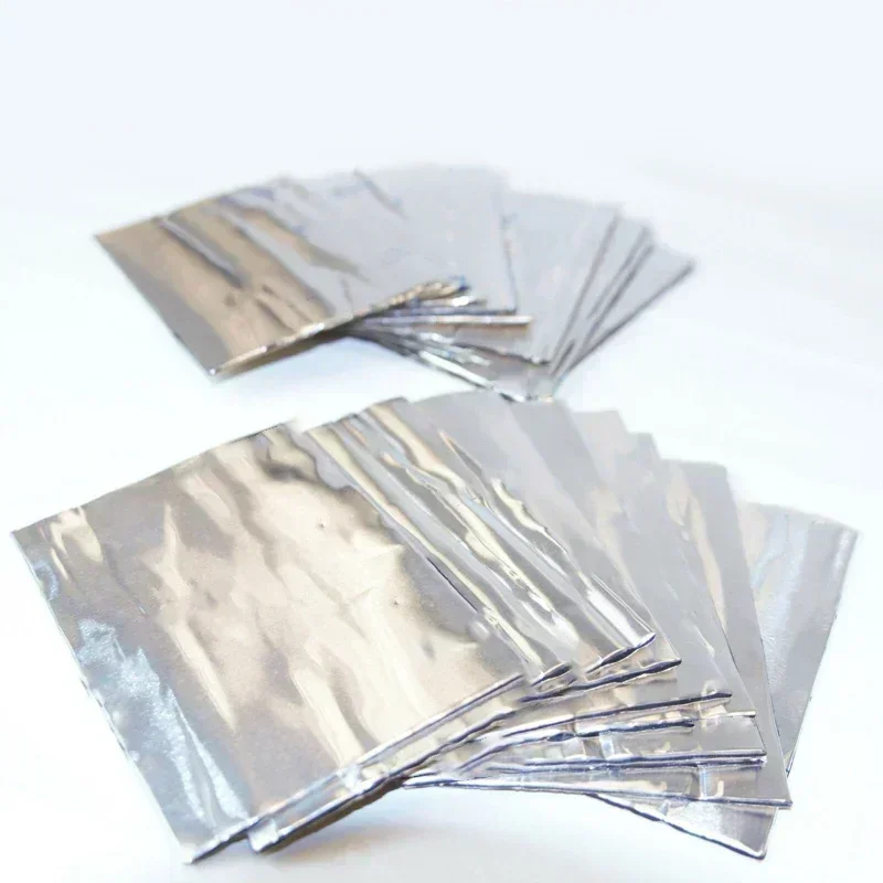 Car Soundproofing Shock Stop Plate - Butyl Rubber + Aluminum Sheet, 200mm X 100mm, 2mm Thick, Reduces Engine & Tire Noise