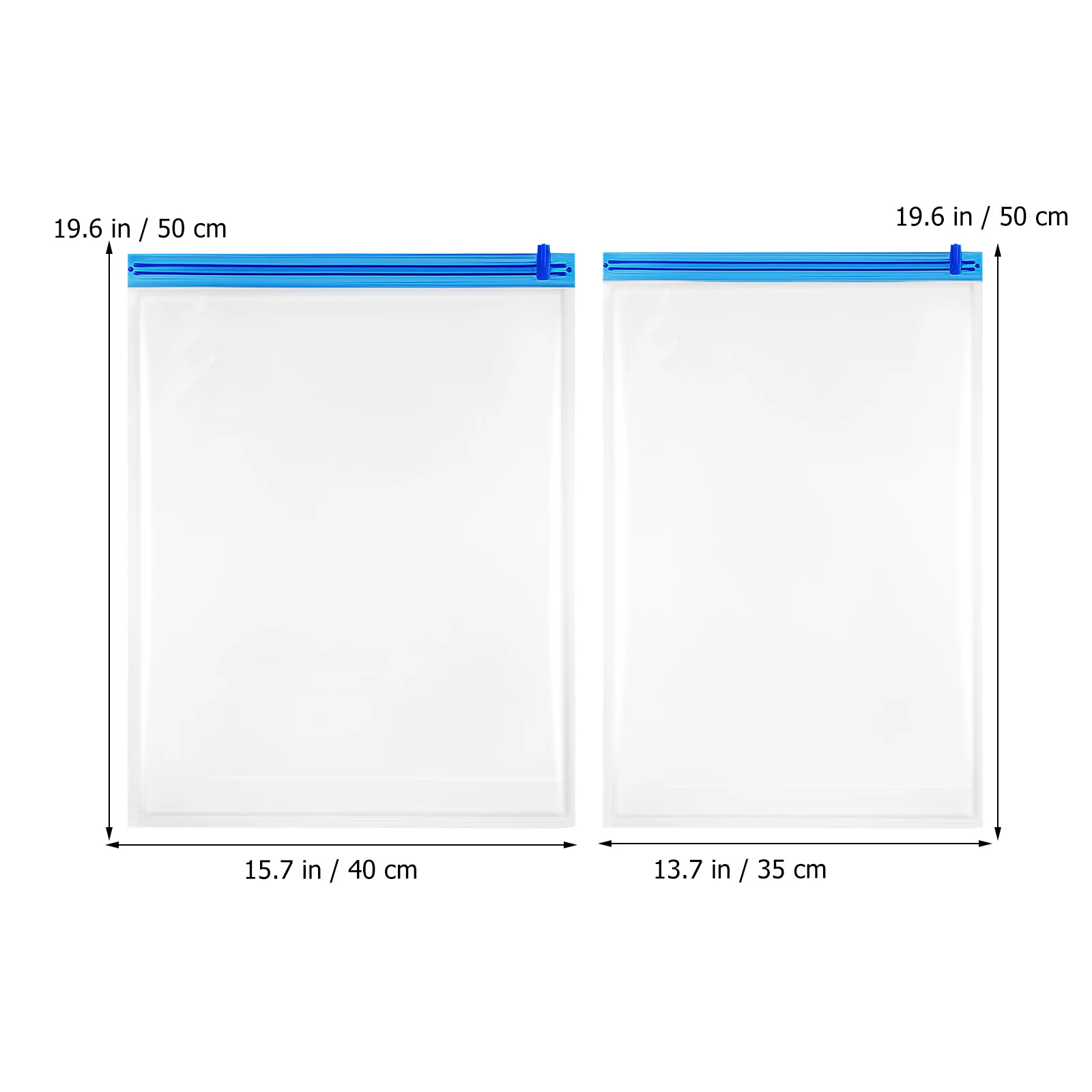 

12 Pcs Hand Roll Vacuum Compression Bags PA35x50cm PA40x50cm Travel Packing Space Saver Clothing Bedding