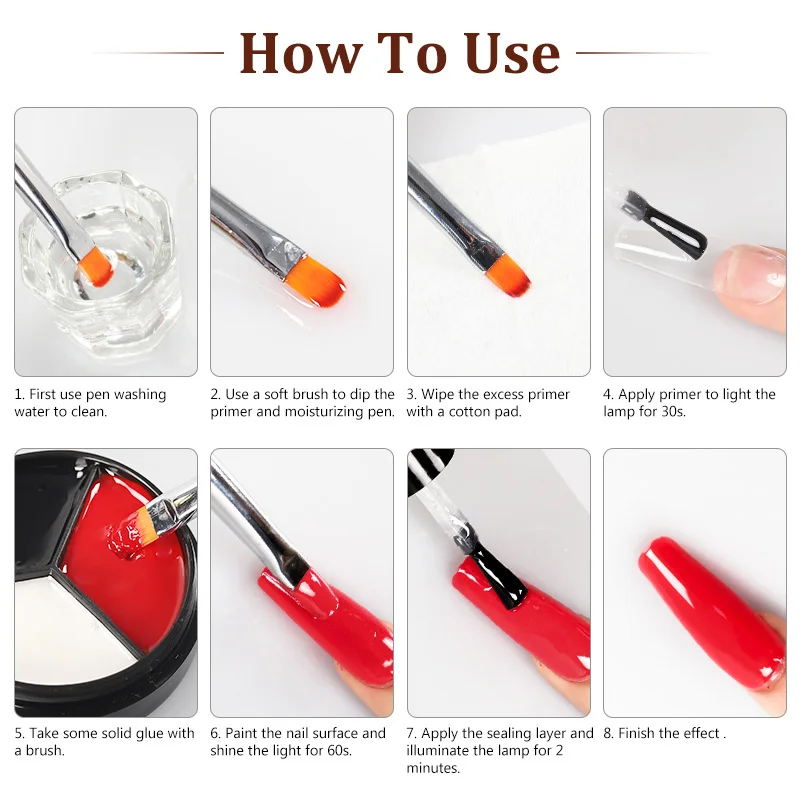 LIMEGIRL الصلبة مسمار الفن هلام البولندية 15 جرام 3 ألوان كريم لينة هلام البولندية لمسمار الفن المبتدئين DIY تصميم المنزل/صالون مانيكير هدية