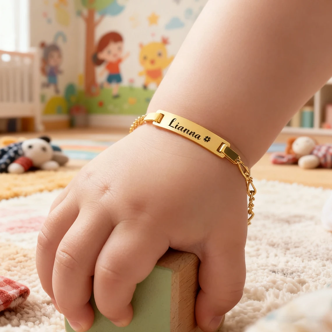 Kissmoon Custom Engrave Name B - Jewelry Making For Kids recension och pris