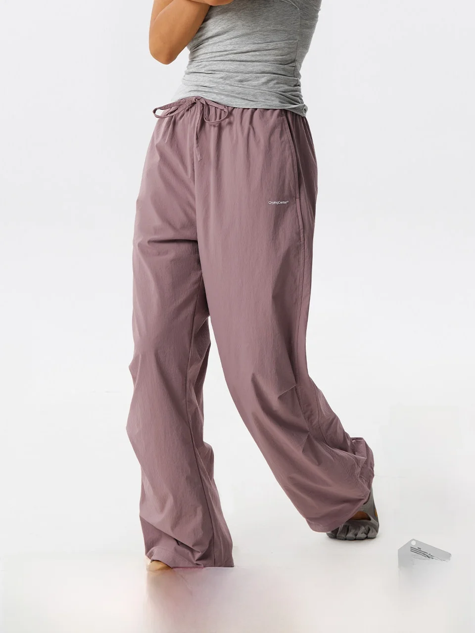 

Quater Dry Air Pants Narrow Version Qui Dry Youth Vitali Sle Straight Leg Elastic Waist Casual Pants for Young Men