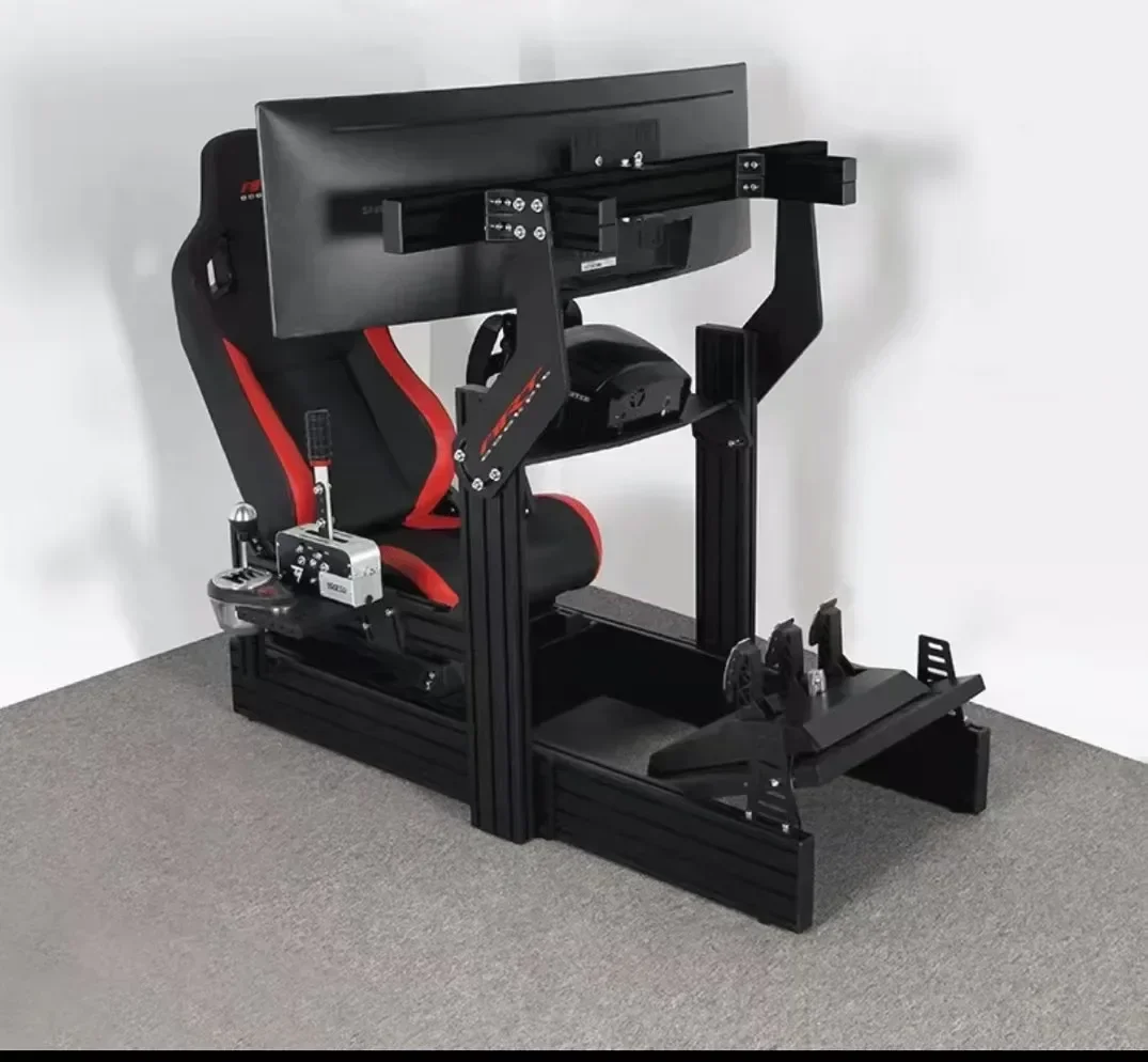 In Stock 4080 Profile Simulator Rally GT3 F1 Racing Simulator Cockpit SimulatorWith single display stand