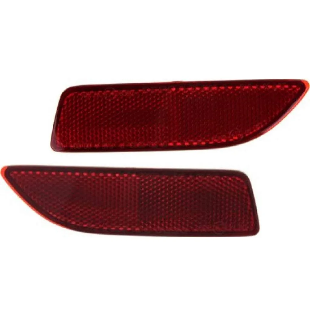 Pair Rear Bumper Reflector Left+Right For Toyota Corolla 2011 2012 2013 Tail Rear Bumper Reflectors Signal Lamps Accessories