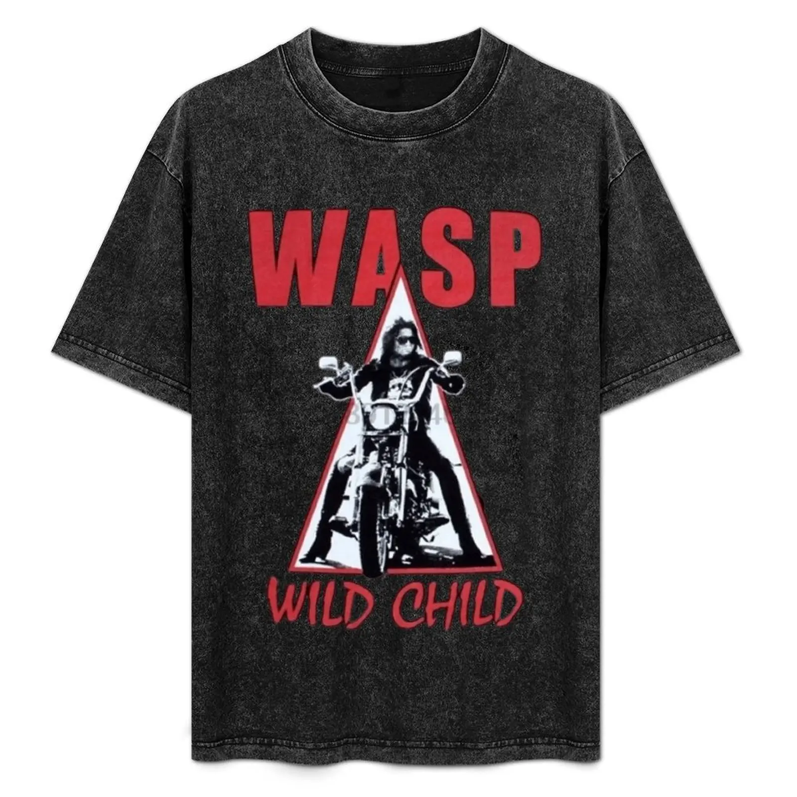 

Wasp band T-Shirt Large Size Casual Short Sleeve Top