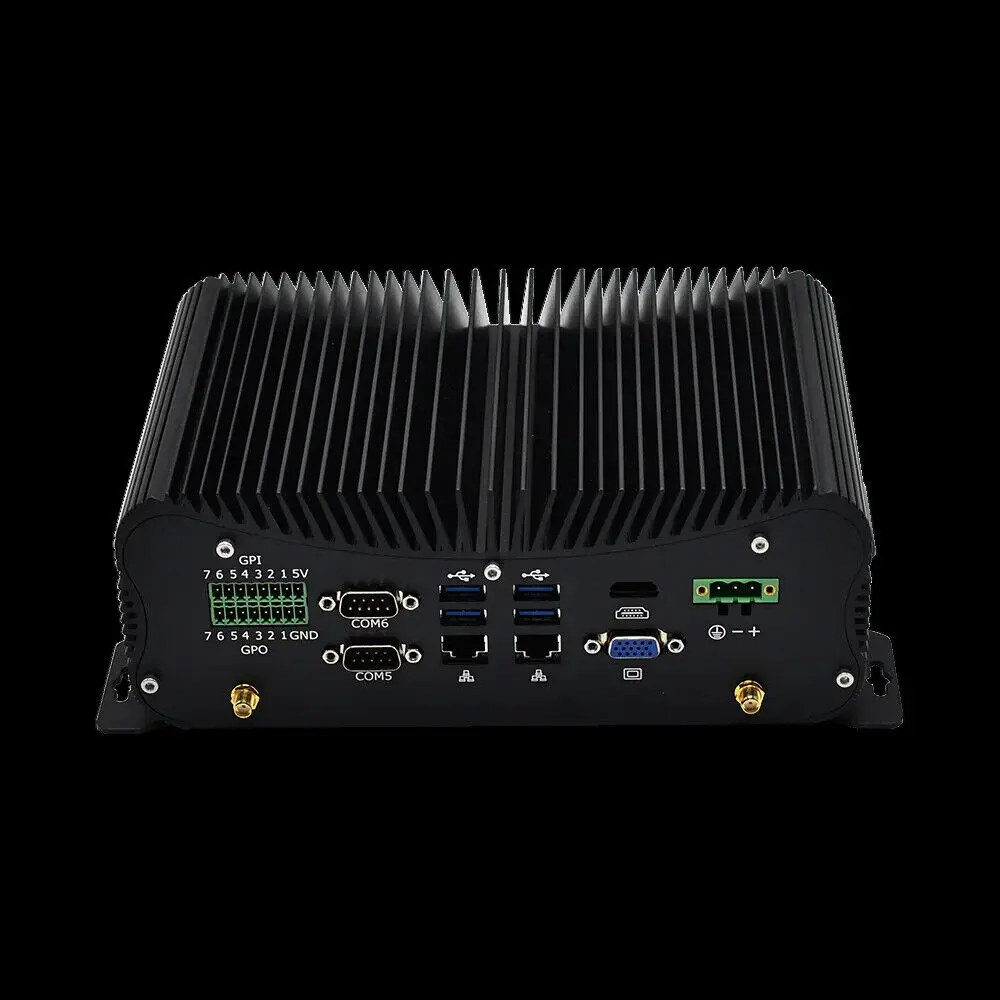 10th Gen New Industrial Core-i5 10210U Fanless Mini PC LTE WiFi Rugged Computer