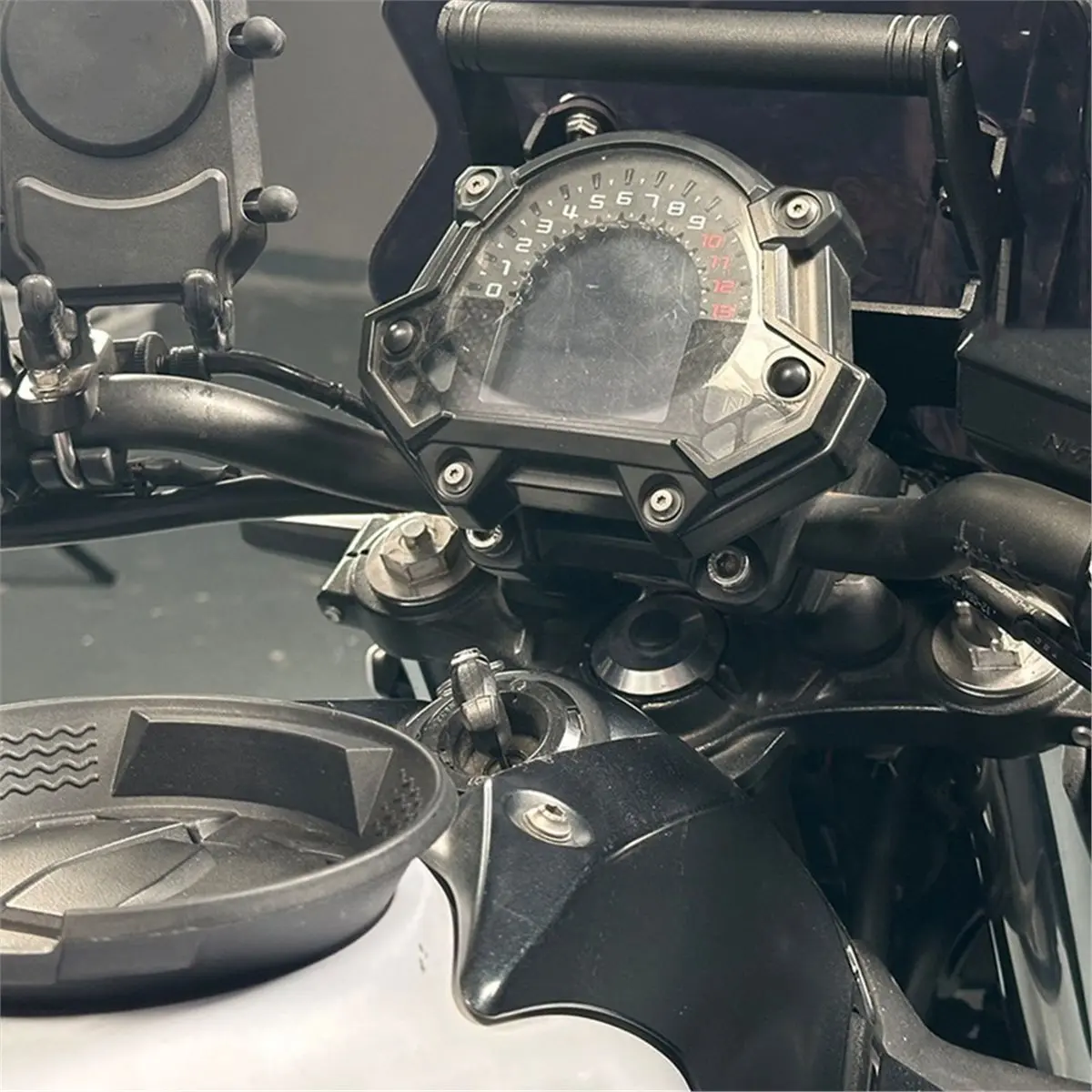 update. Windscreen Windshield for Kawasaki Z650 ER650 2017-2019 Wind Screen Deflector Shield with Navigation Bracket
