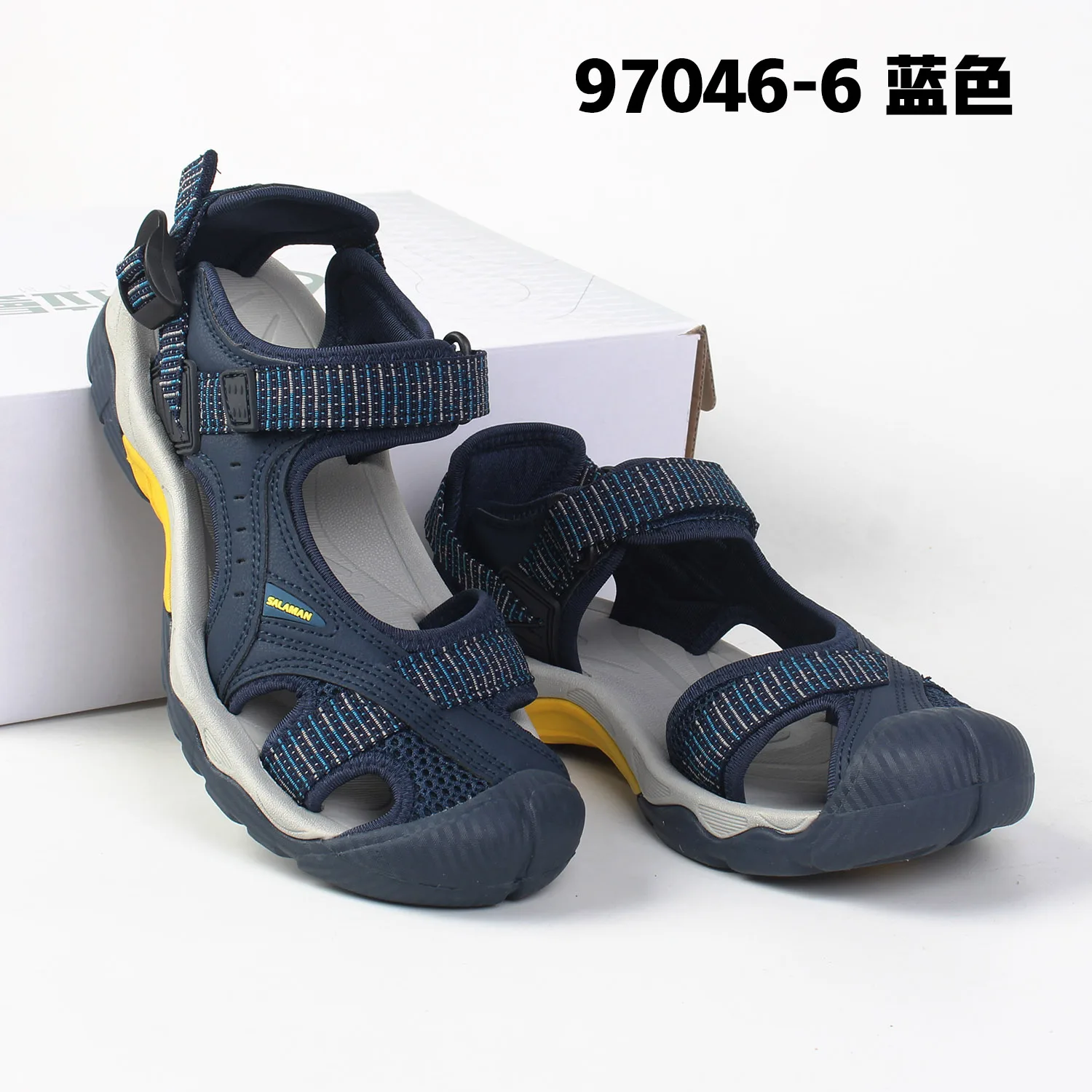 Men And Women Summer Leisure Outdoor Flat Non-Slip Soft Bottom Quick-Drying Sports Sandals Couples Vacation Beach Wading Shoes