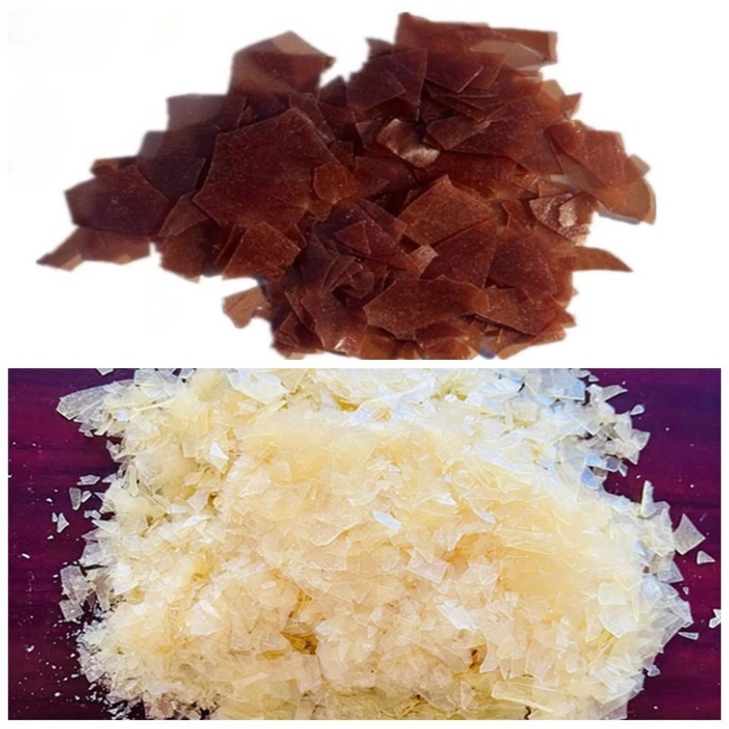 1000g Purplish Red/ Light Yellow Shellac Slice Easily Soluble Waterproof Oil-proof Musical Instrument Furniture Repair Coating