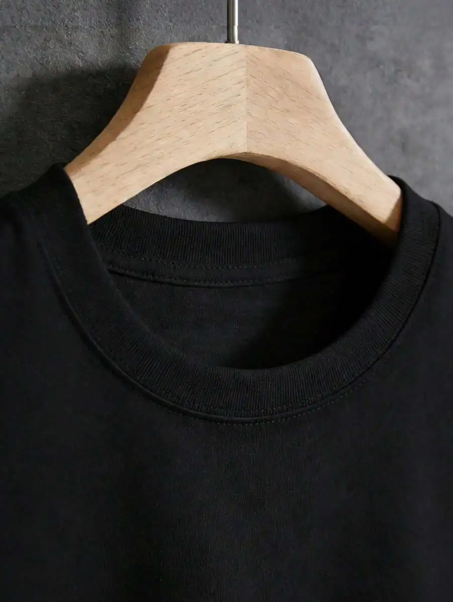 1pc Man S' Metallic Headphone Splash Print Black TShirt, Crew Neck, Casual Cotton Tee, Medium Stretch Knit Fabric, Regular Fit For Boys& Man