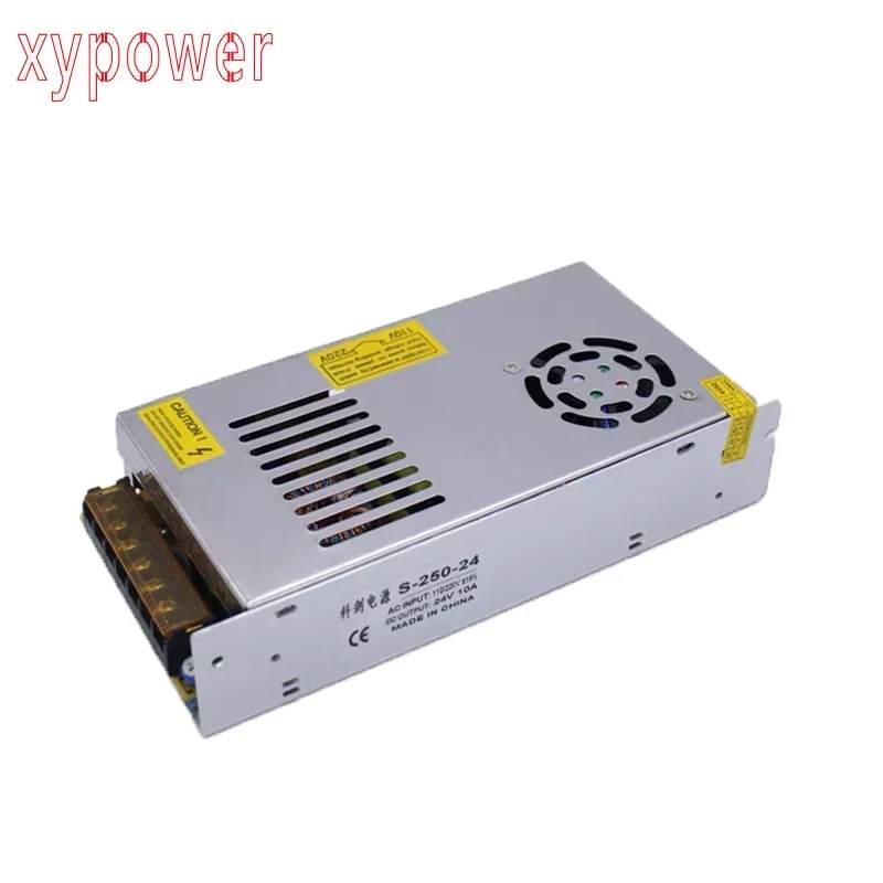 CN DC 12V 20A 250W Power Supply 200W 180W 18A 16A 15A 14A 12A 11A 10A 9A 8A 7A 6A 5A 4A 3A 2A Transformer 5V 24V 48V 110-220V