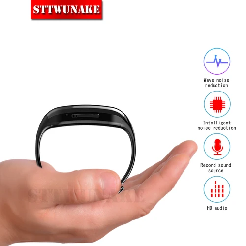 Mini cámara reloj 1080P HD DV profesional grabadora de vídeo de voz Digital pulsera dictáfono sonido pequeño Micro hogar secreto