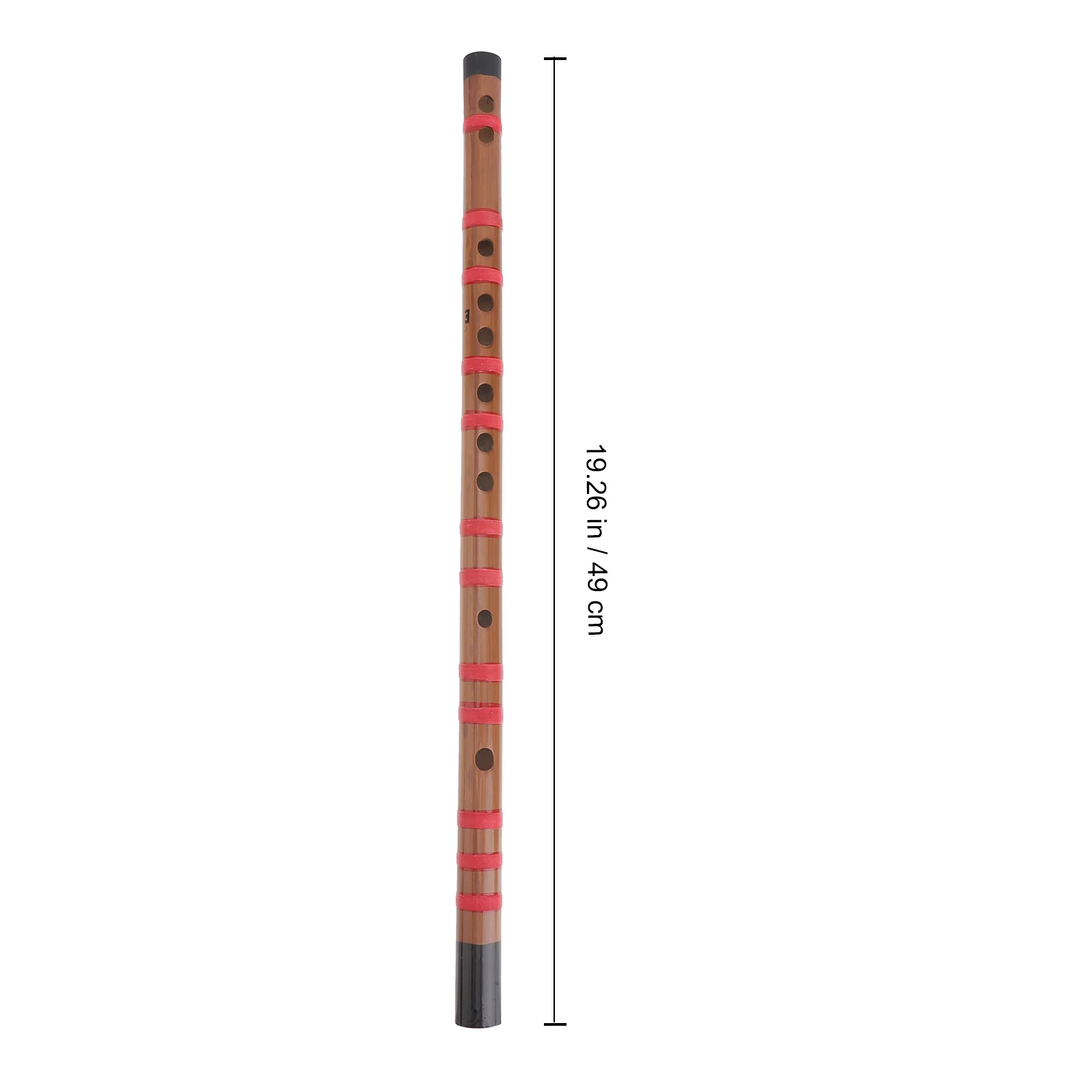

1 pc Student Bamboo Flute D Key Portable Lightweight Beginners Flute Durable Chinese Traditional Instrument For Students
