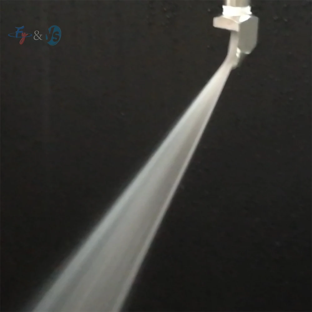Stainless Steel Narrow-Angle Fan-Shaped Cleaning Spray Nozzle V-Type high-Pressure Nozzle high-Impact Nozzle 1/8