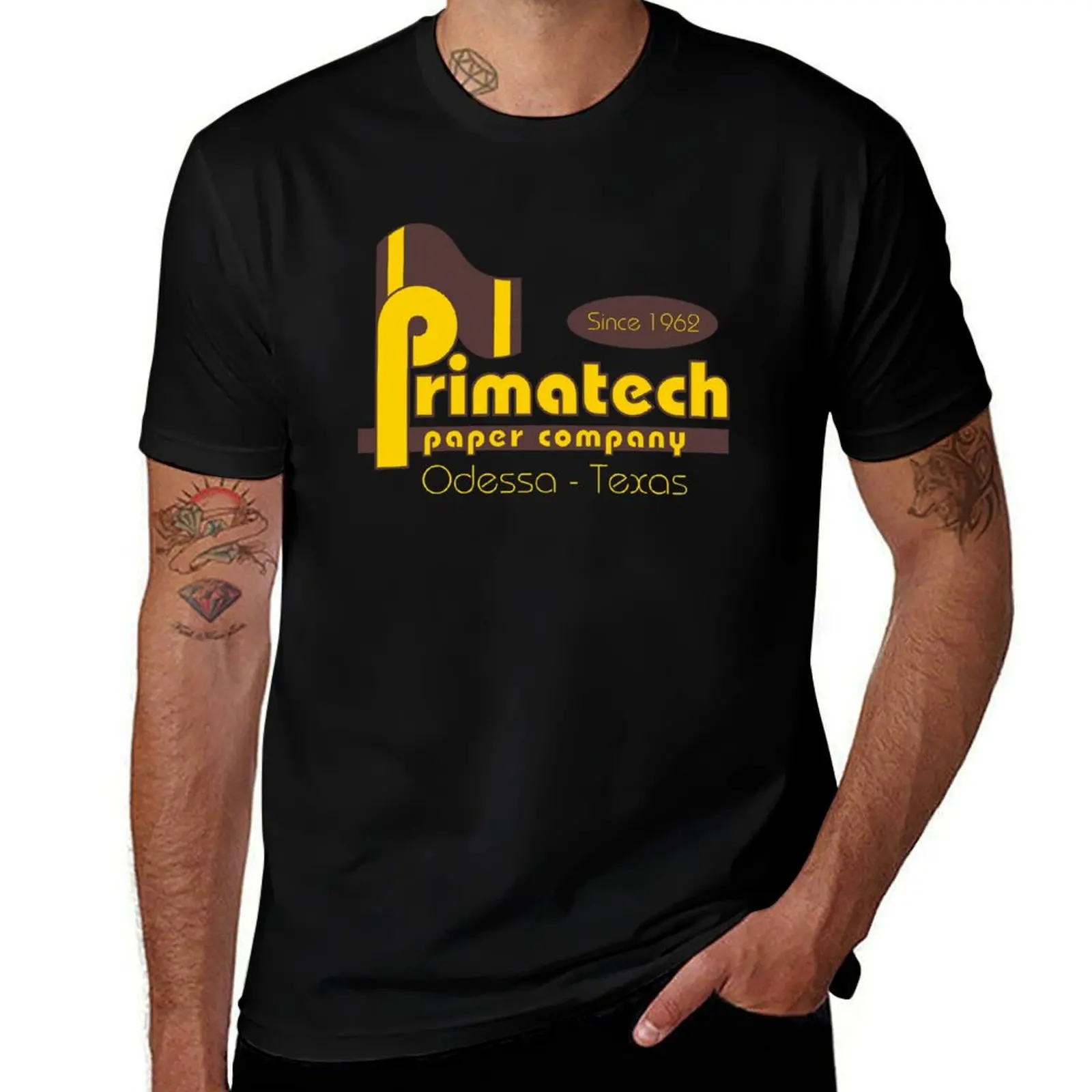 Primatech Paper Company v2 T-Shirt Outdoor Work Short Sleeve Top T-Shirt