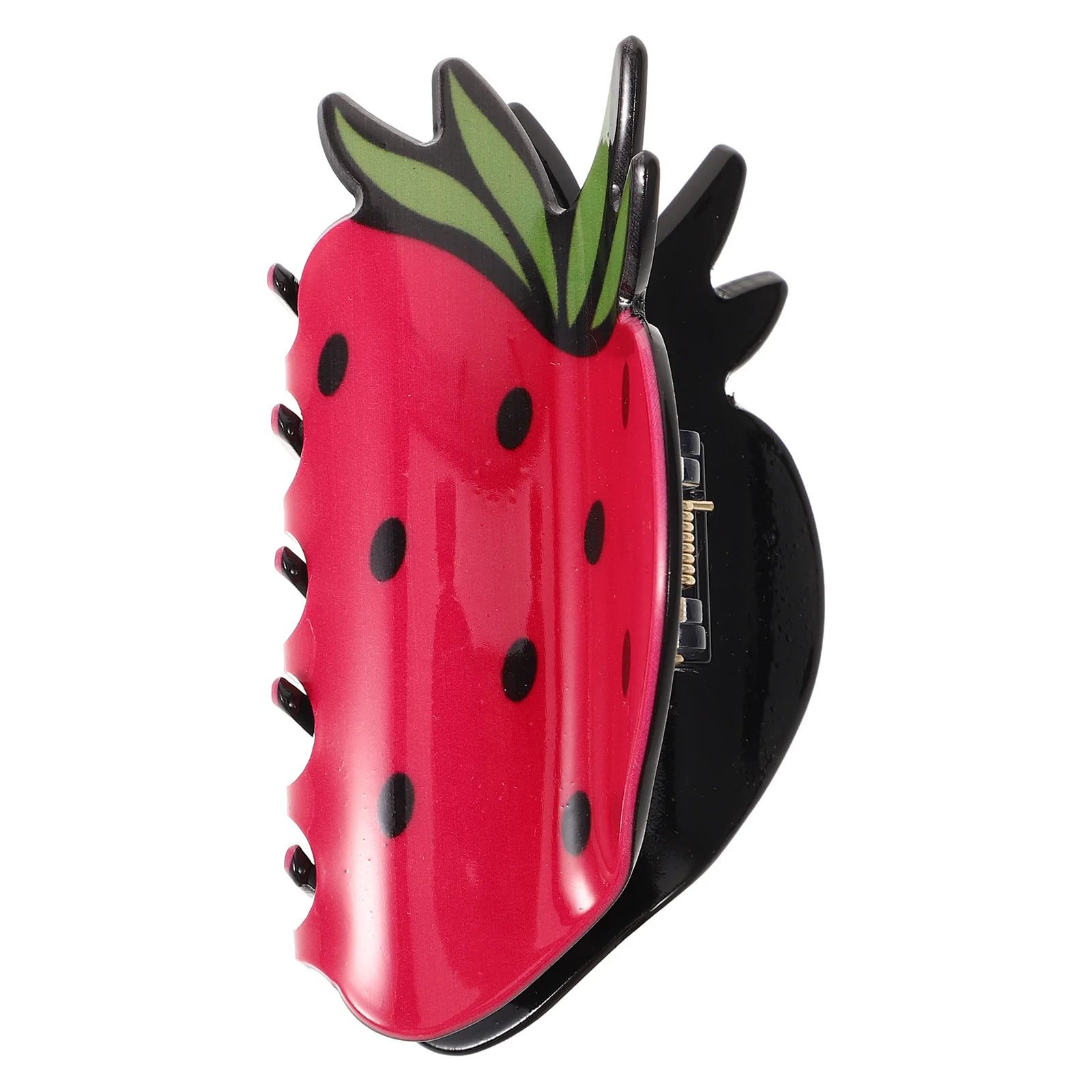

Strawberries Cute Hair Accessories Clip Fun Claw Clips Aesthetic Rosy Decorative Miss