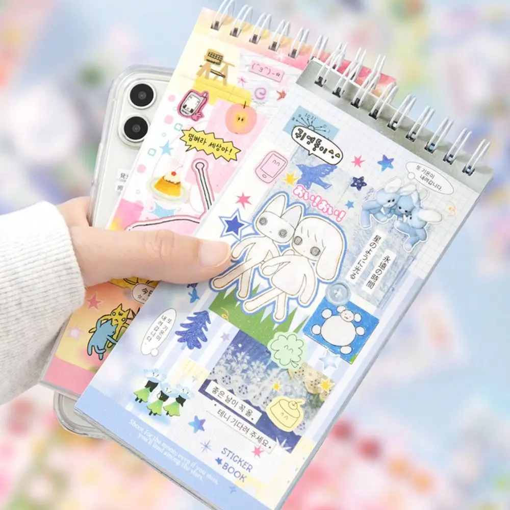 

Cute 20 Sheets Sticker Book DIY Cartoon Diary Sticker Wonderful Moments Series Decorative Scrapbook Sticker Stationery Supplies