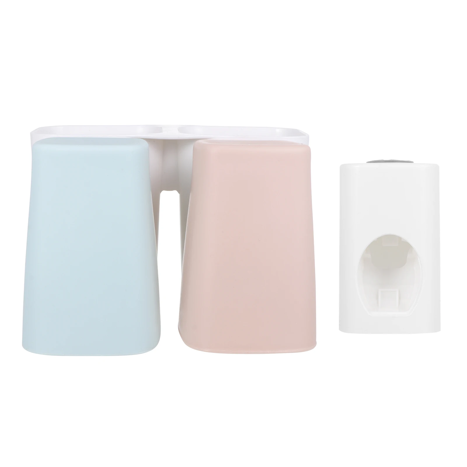 

Toothpaste Holder Rack Bathroom Suspension ganizer Storage Modern Style High Temp Resistance Wall Mounted Fits Decor