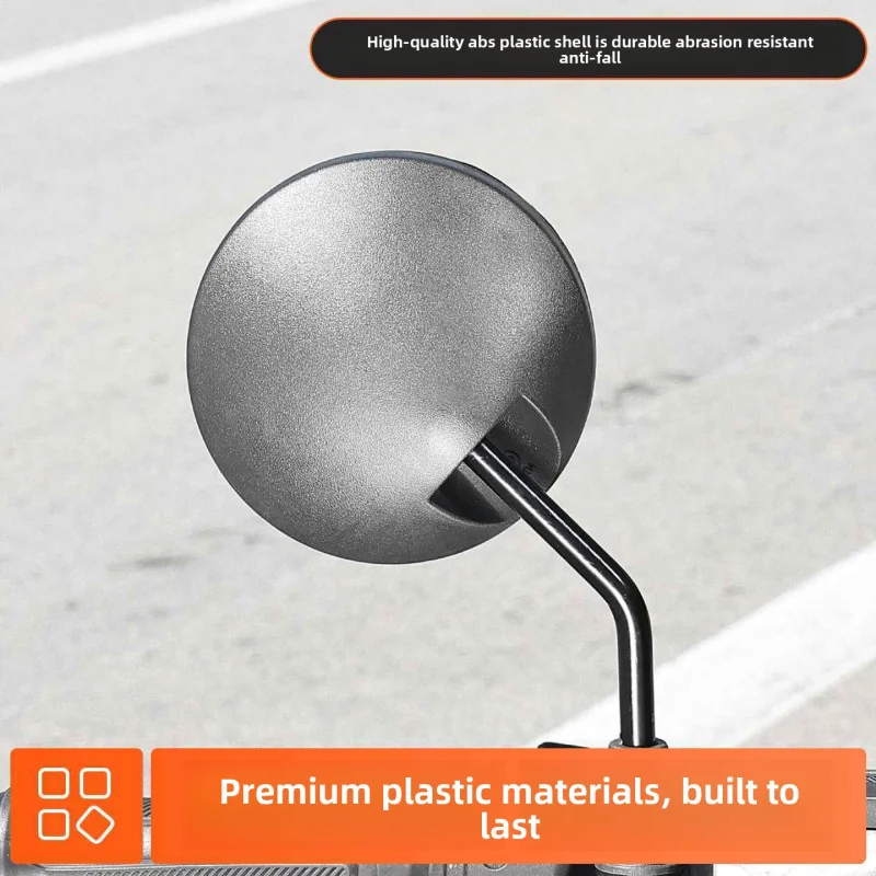 Electric vehicle rearview mirror, General 8mm high-definition reflective mirror, short-tube round flat mirror, convex mirror image 5