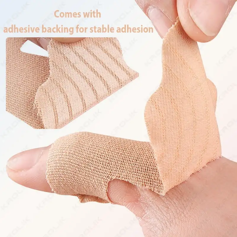 Vorgeschnittenes Daumenstützband 1 Set Elastisches Kinesiologie-Tape zur Daumenschmerzlinderung - Arthritis Sehnenentzündung Fixierte Unterstützung – Detail 3