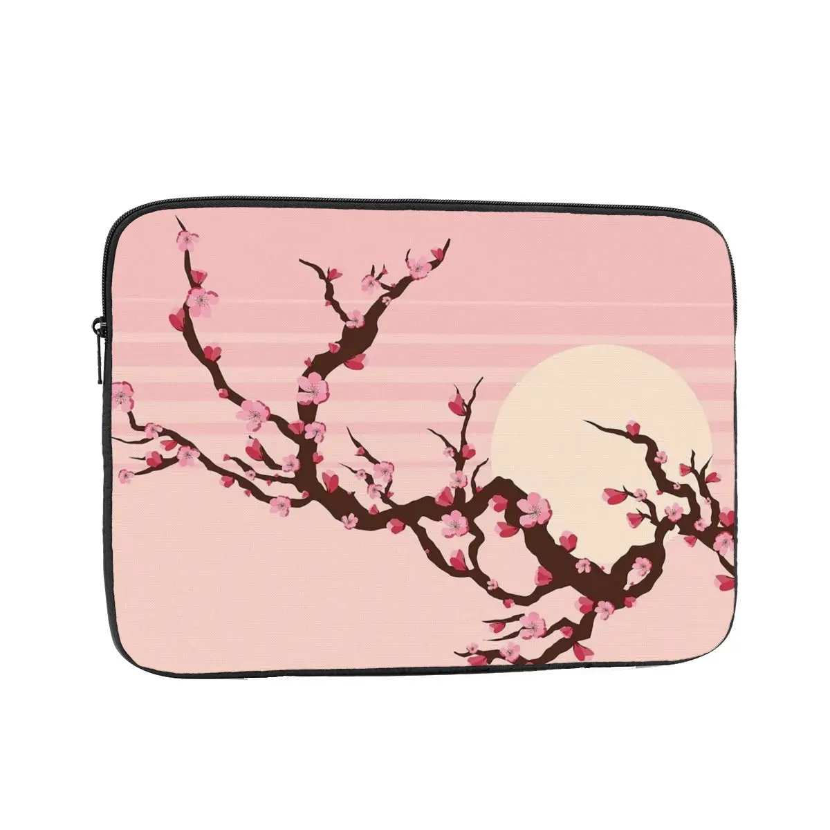 Japanese Cherry Blossom Pattern Notebook Laptop Bag Case Pouch10 12 13 15 17 Inch For Macbook Air Pro Tablet Shockproof Case Bag