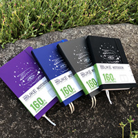 BUKE Bujo A5 Size Bullet Dotted Notebook Sketchbook, 160gsm Bamboo Paper 160 DOT-GRID Pages,