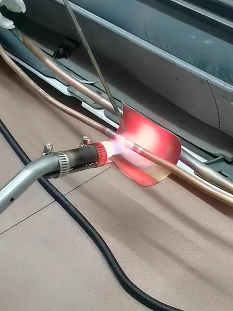 HVAC Gas Welding Heat Insulation Sheet Mapp Welding Auxiliary Tool Copper Pipe Propne Brazing Fireproof Metal Partition Plate