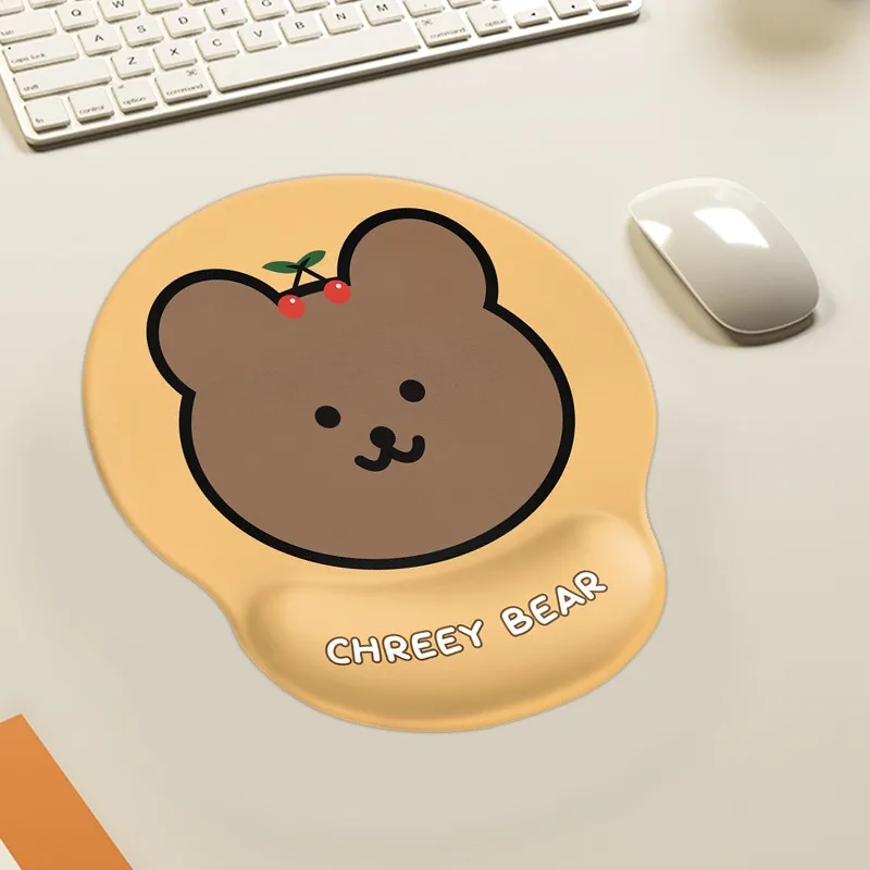 

kawaii Cartoon SpongeBob SquarePants Big Star Silicone Wristband Mouse Pad for Women Instagram Cute Wristband