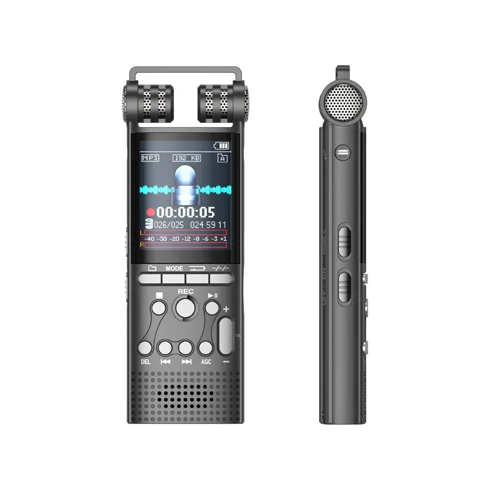 New X26 Professional voice recording digital audio recorder microphone recording sound recorder voice activated recorder