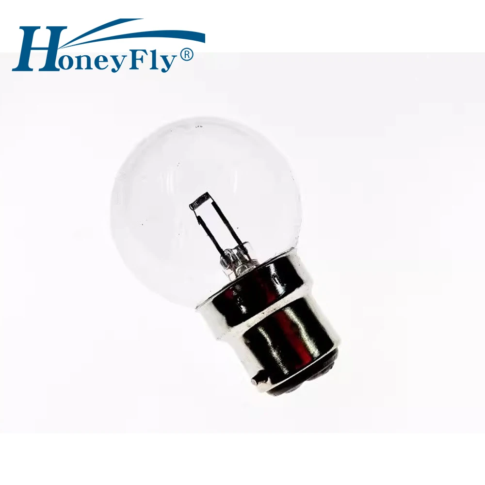 HoneyFly Stress Meter Lamp Bulb 12V 100W B22 Warmwhite G45 Incandescent Lamp Instrument Tools Lighting
