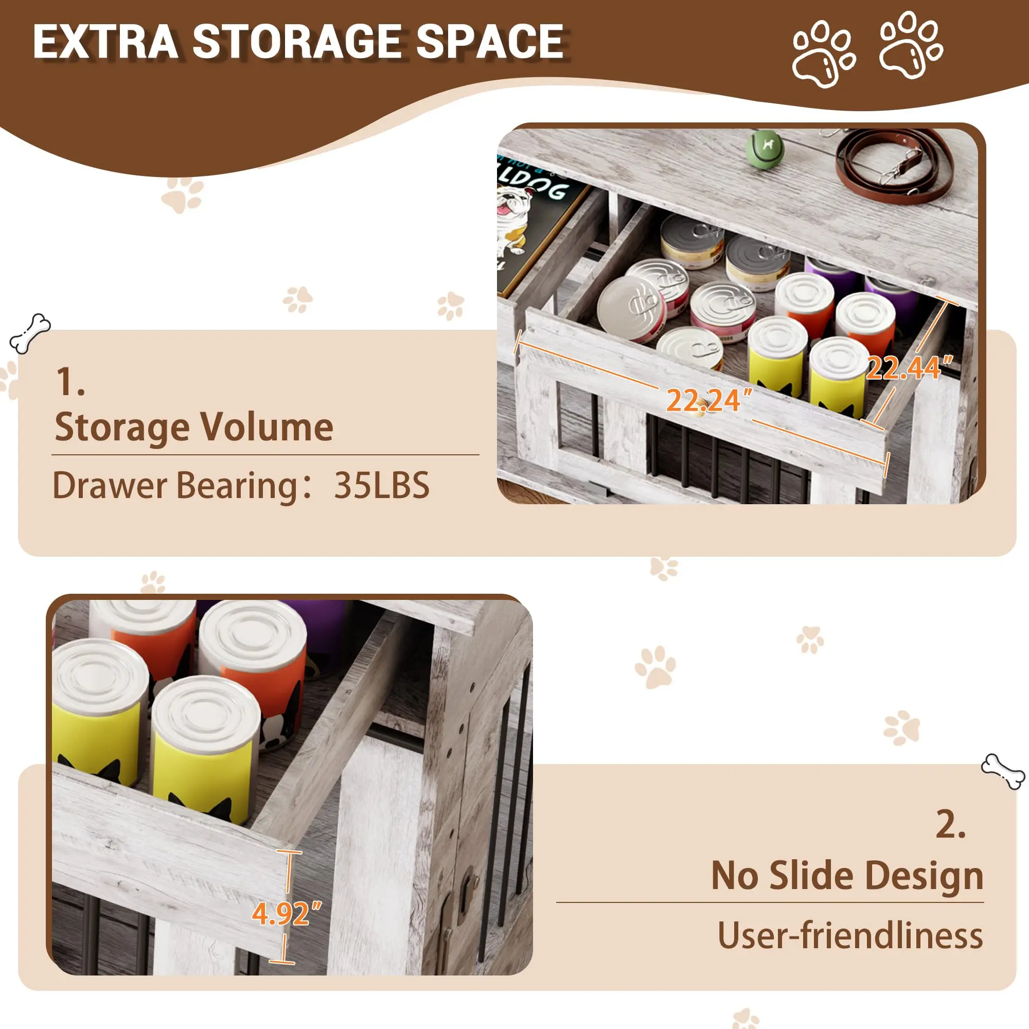 Dog Furniture Crate, 47