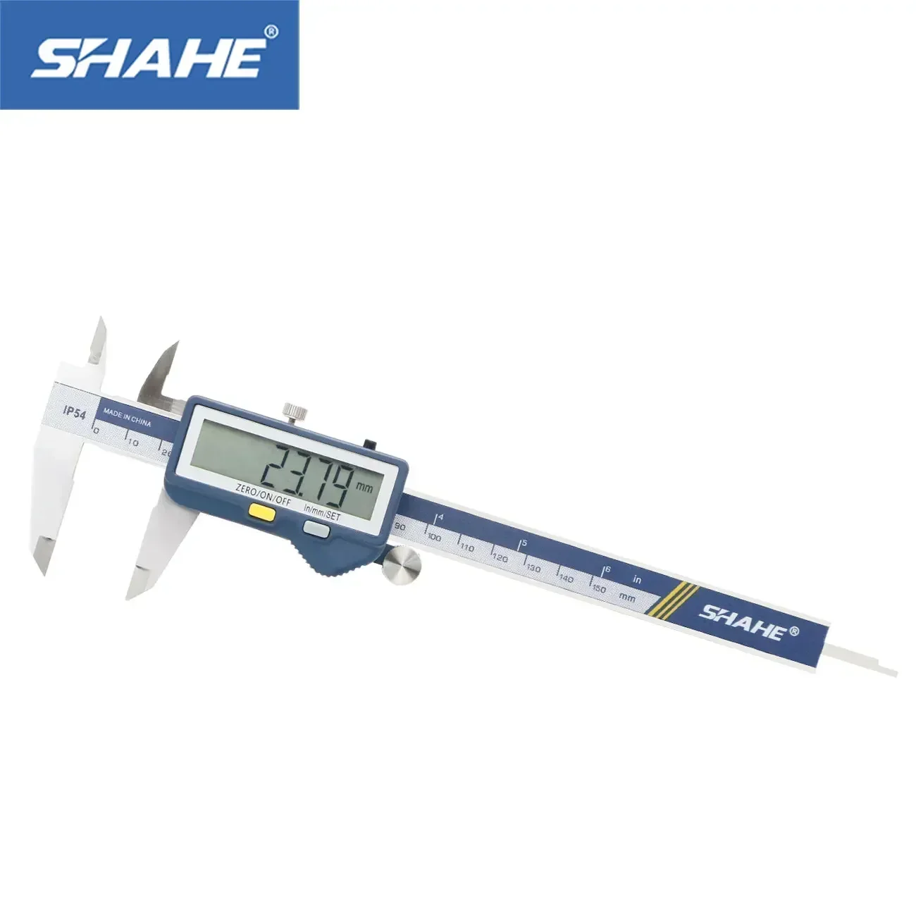 SHAHE Stainless Steel Electronic 6/8/12Inch Digital Vernier Caliper With Extra-Large LCD Caliper Measuring Tool Micrometer