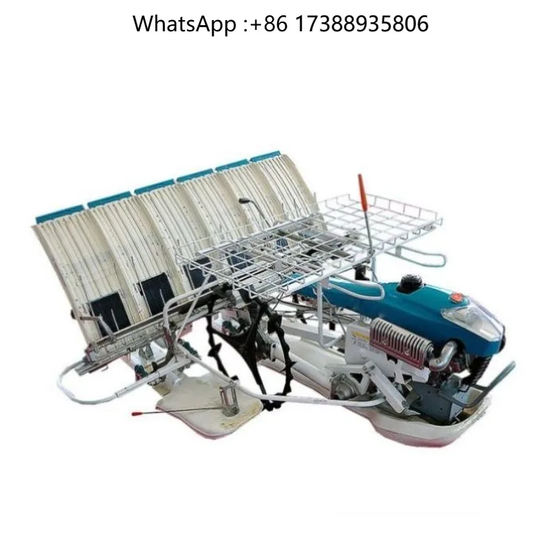 Wubota High Productivity Cheap Similar Spw-48C 6 Rows Handy Transplanter Paddy Rice Seed Planter