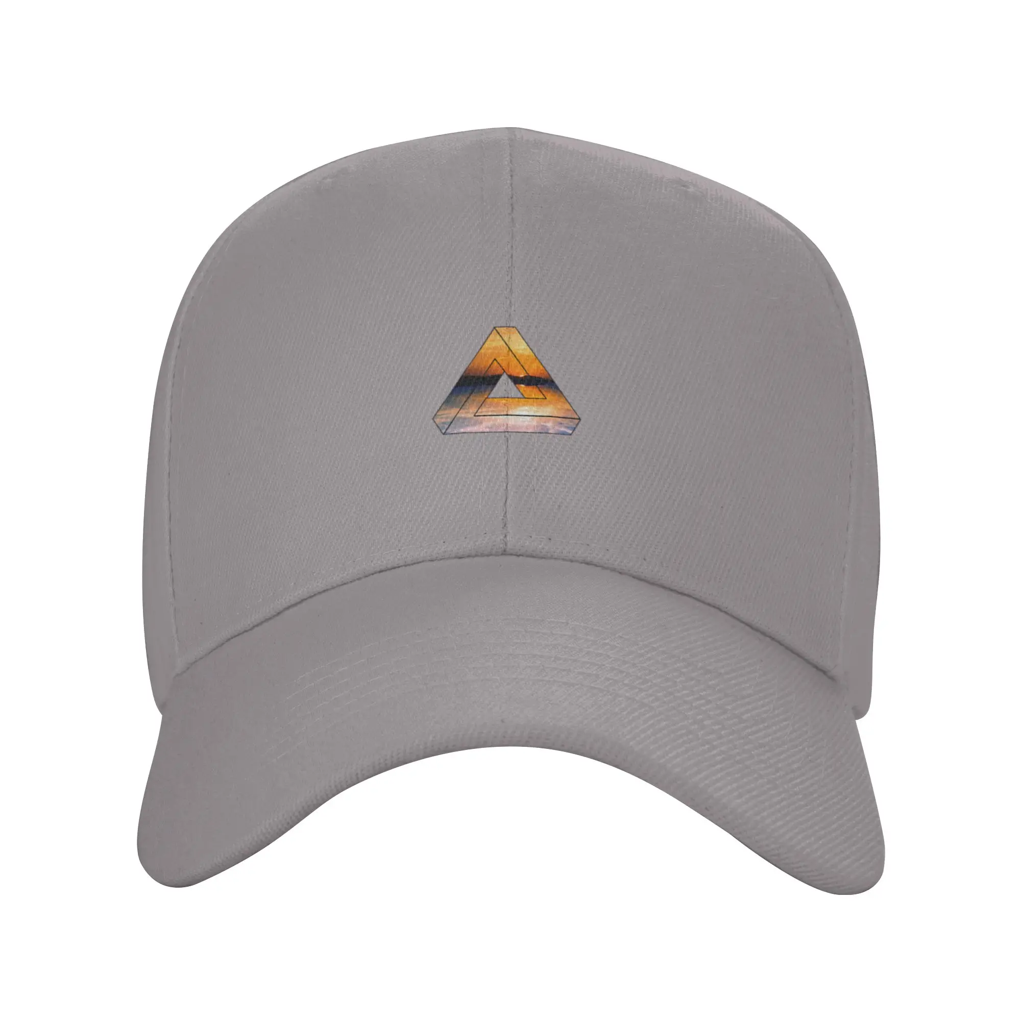 Hot Sale nature triangle sunset mountains   gift Baseball Cap  Outdoor Accessory Beret Man  Parade Beret Man