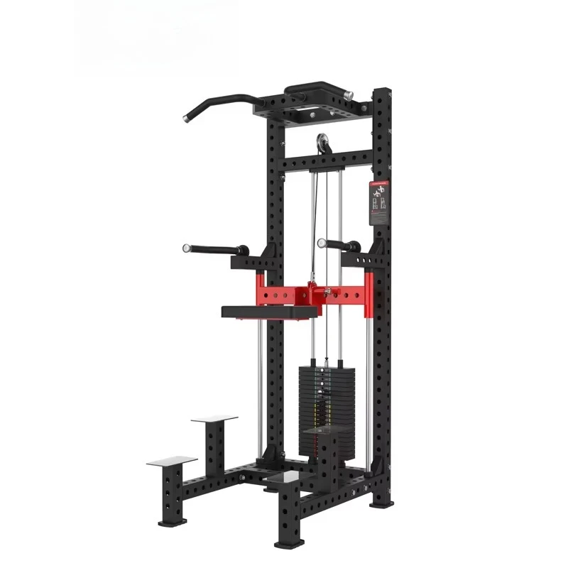 SK Commercial Multifunctional Gym Rack Trainer Adjustable Steel Fitness Equipment Assisted Dumbbell Shoulder Pull-Up Single Arm