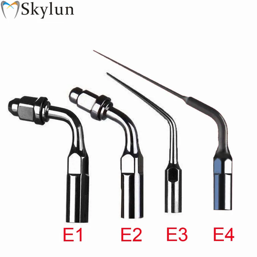 Oling  5PCS Dental Ultrasonic Piezo Scaler Tips Endodontic Endo Tip E0 E1 E2 E3 E4 E5 E10 E14 E3D E4D Fit EMS WOODPECKER